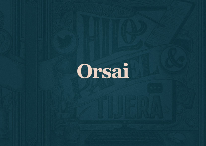 Hilo, papel & tijera - Editorial Orsai ✍🏼💫 12