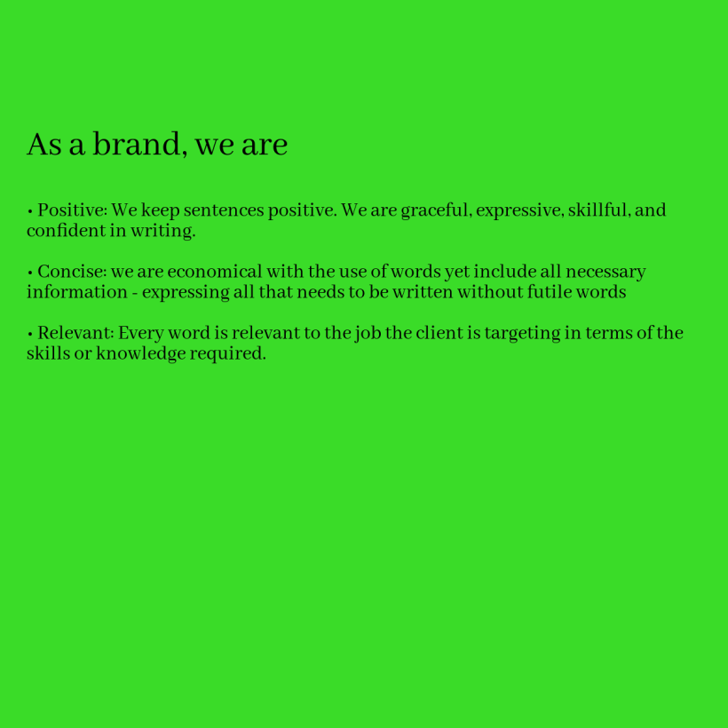 My project for course: Tone of Voice in Copywriting for Brands 12