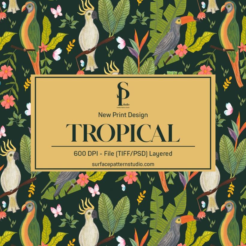 Tropical Pattern Design  2