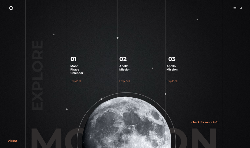 Home page of Moon Web Site