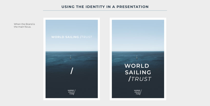 World Sailing Trust Identity 7
