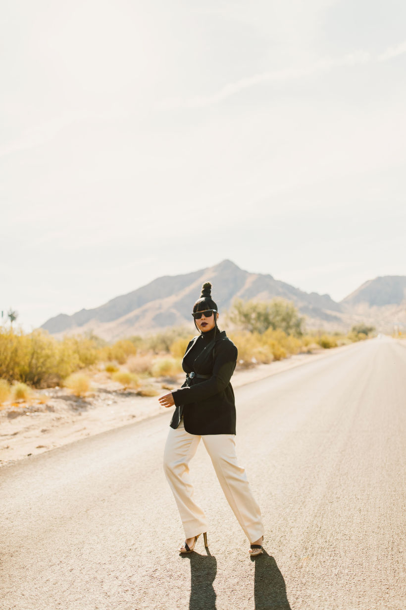Desert Street Style with Tiffany M. Battle for H&M 1