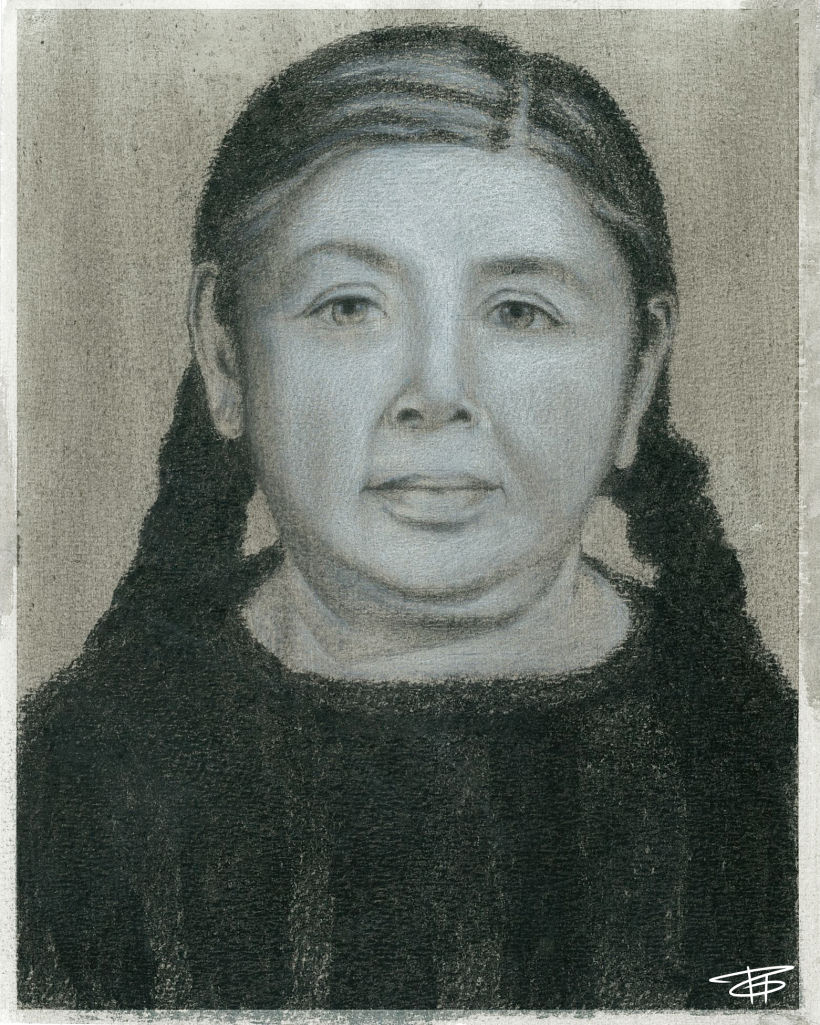 Retrato Abuela Eloísa 4