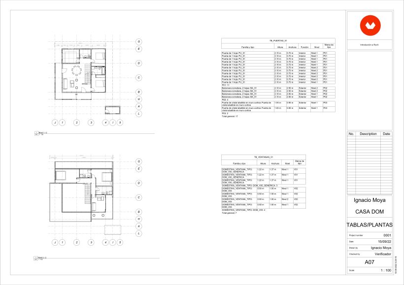 Proyecto/Diseño y modelado arquitectónico 3D con Revit 7