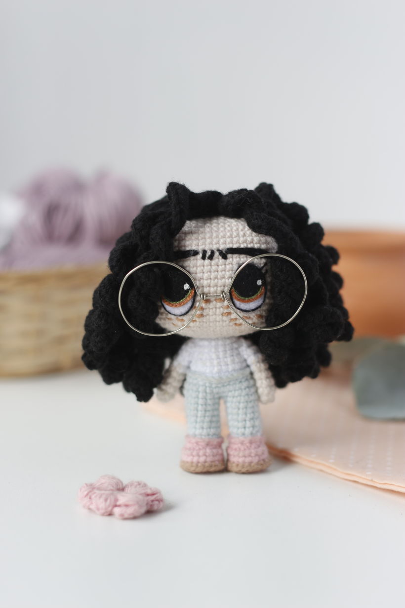 Mi proyecto del curso: Amigurumis: personas tejidas a crochet 1