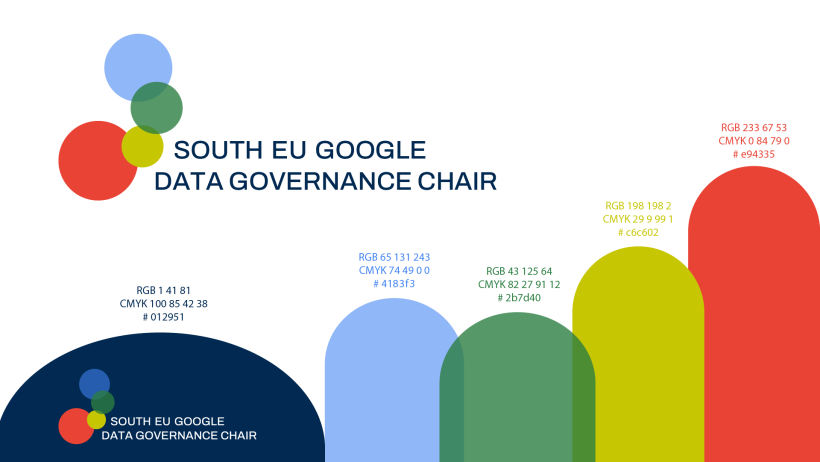 Rediseño de Logotipo "South EU Google Data Governance Chair" 4