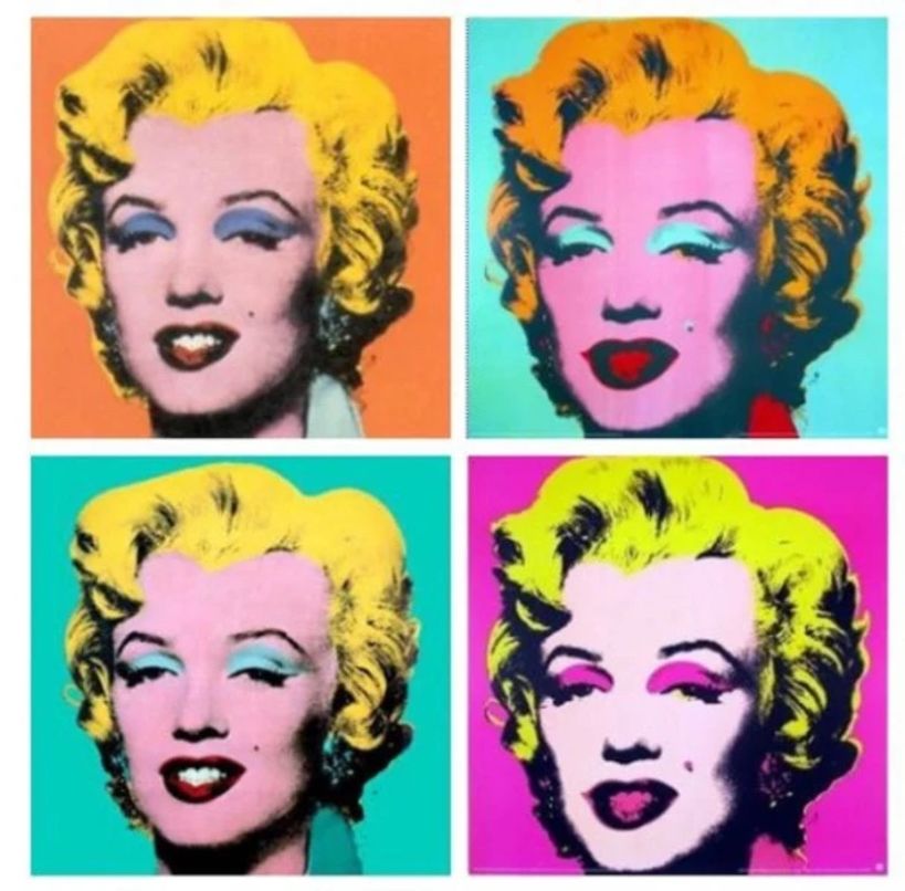 "Marilyn Diptych", par Andy Warhol.