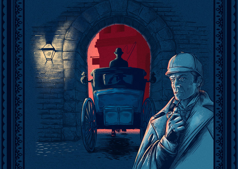 Sherlock holmes: Estudio en escarlata / A. Conan Doyle / Editorial El Ateneo 📖🔍 9
