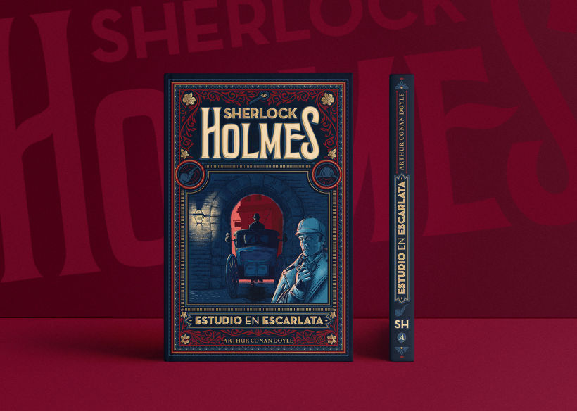 Sherlock holmes: Estudio en escarlata / A. Conan Doyle / Editorial El Ateneo 📖🔍 6