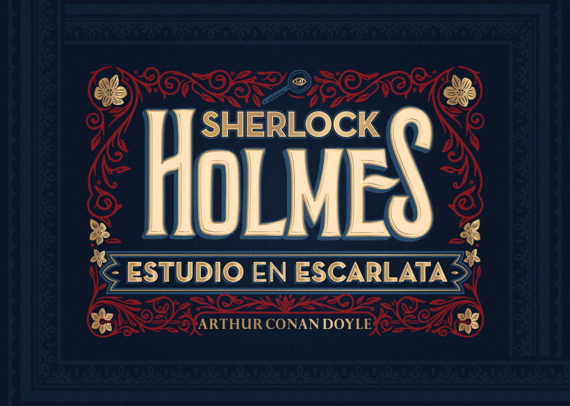 Sherlock holmes: Estudio en escarlata / A. Conan Doyle / Editorial El Ateneo 📖🔍 8