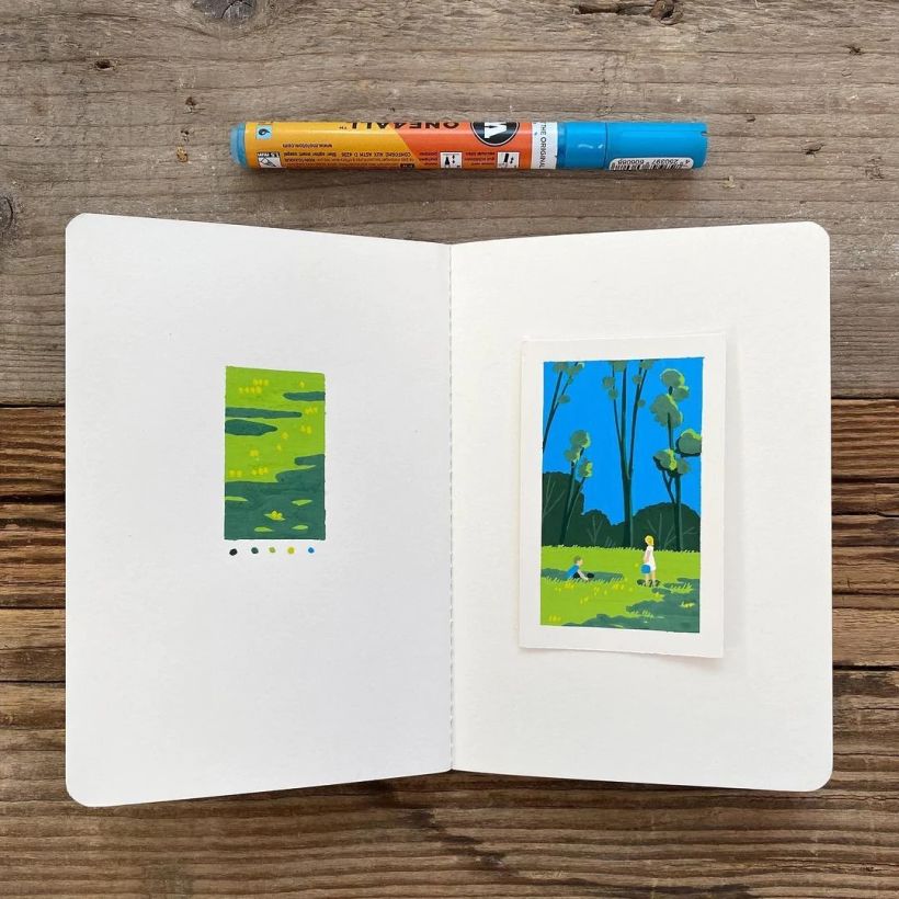 Tom Haugomat Paint Marker Art Kit | Mossery