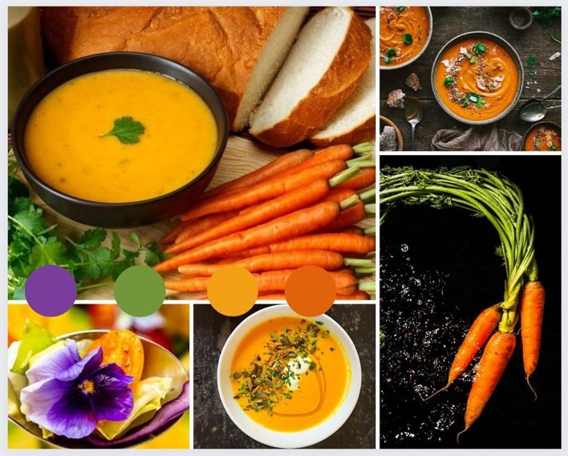 Mi sopa de zanahoria "hygge". Proyecto del curso: Food styling y fotografía para Instagram 2