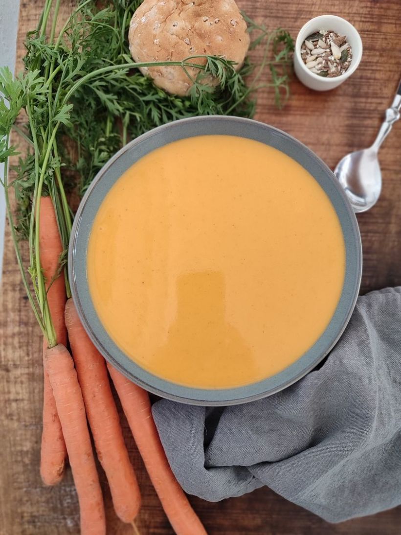Mi sopa de zanahoria "hygge". Proyecto del curso: Food styling y fotografía para Instagram 4