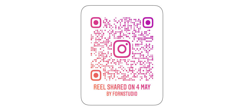 Scan this code with your phone camera to check my Reels video.