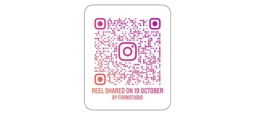 Scan this code with your phone camera to check my Reels video.