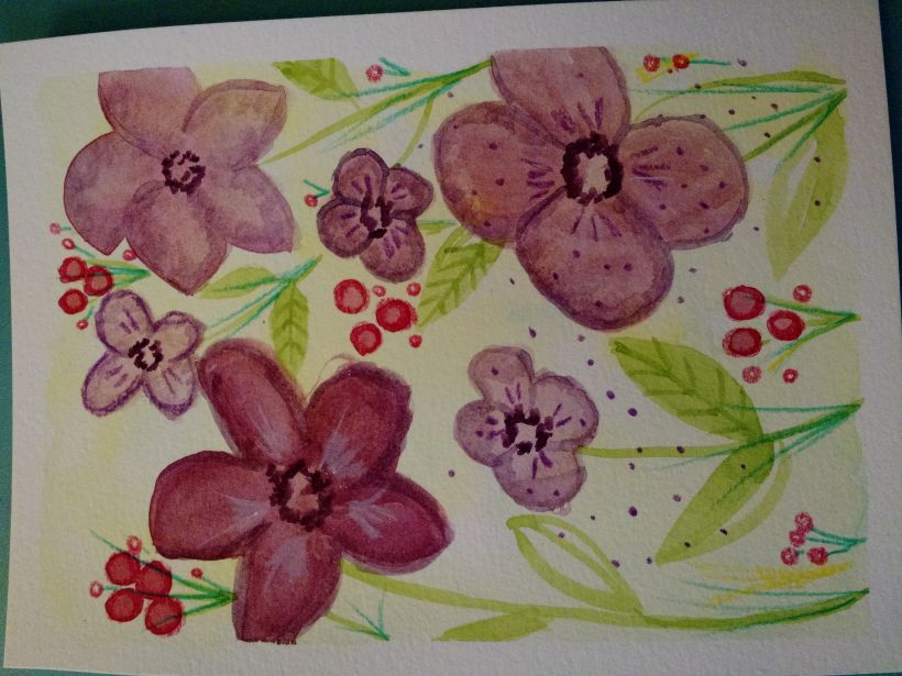 Mi proyecto del curso: Acuarela floral: conecta con la naturaleza 1