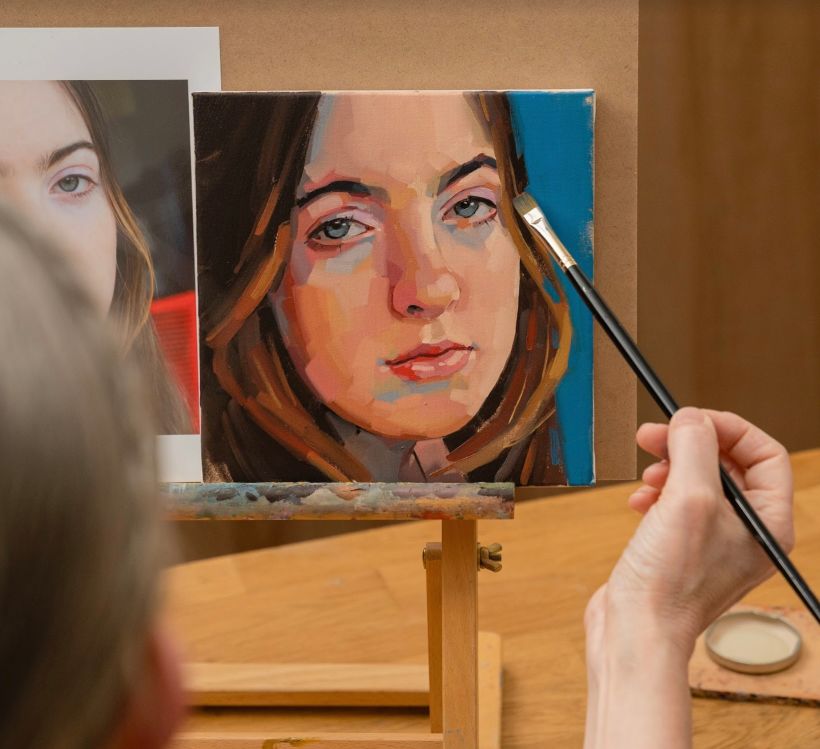 My project for course: Portrait Painting with Oil: Explore Light and Shade 4