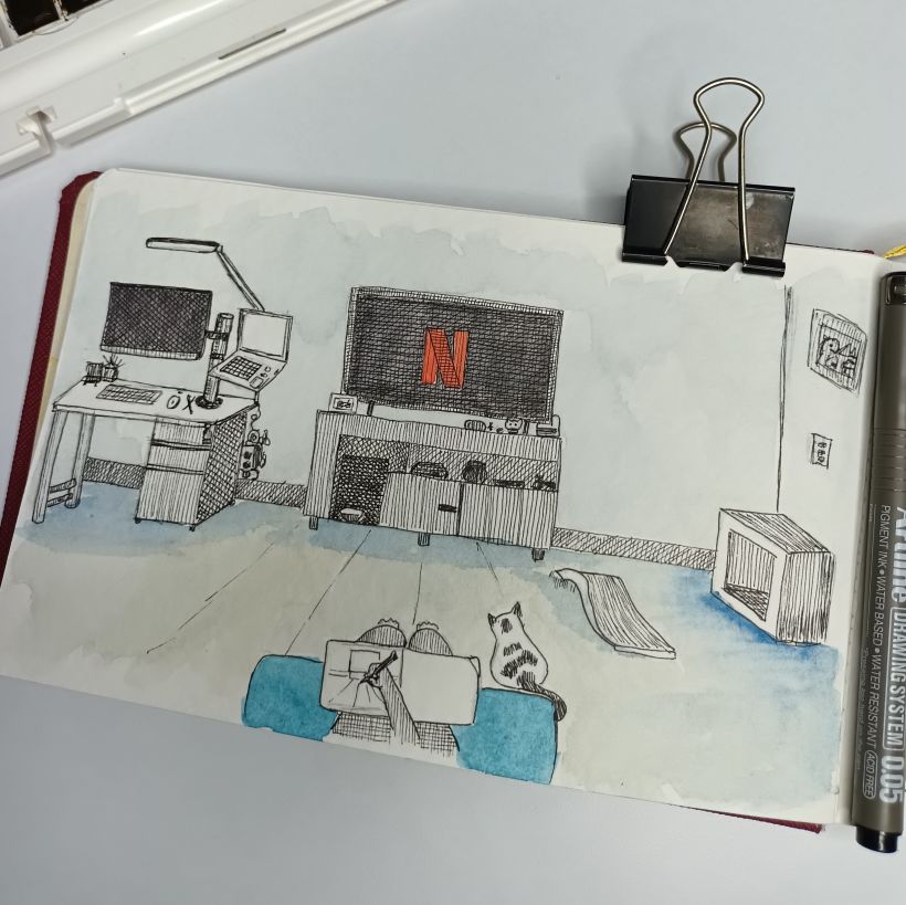 Mi proyecto del curso: Diario ilustrado: llena tu sketchbook de vivencias 1