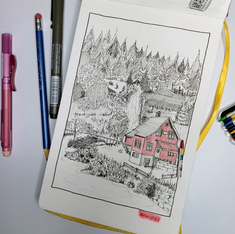 Mi proyecto del curso: Diario ilustrado: llena tu sketchbook de vivencias 2