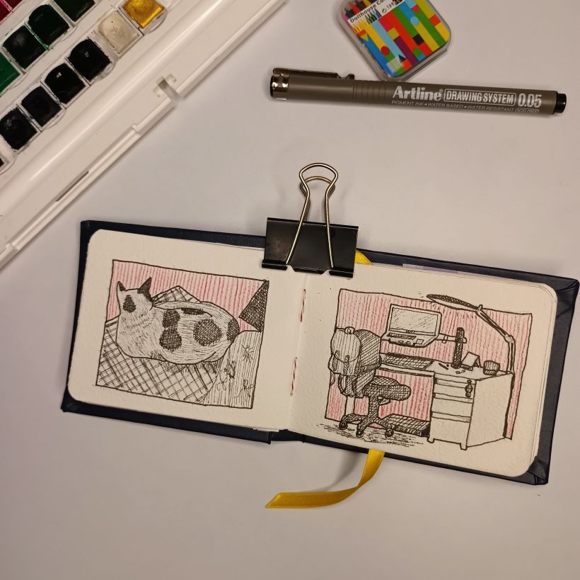 Mi proyecto del curso: Diario ilustrado: llena tu sketchbook de vivencias 8