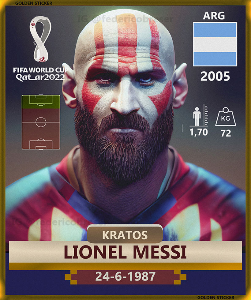Messi Multiverse Camino a Qatar 2022 5