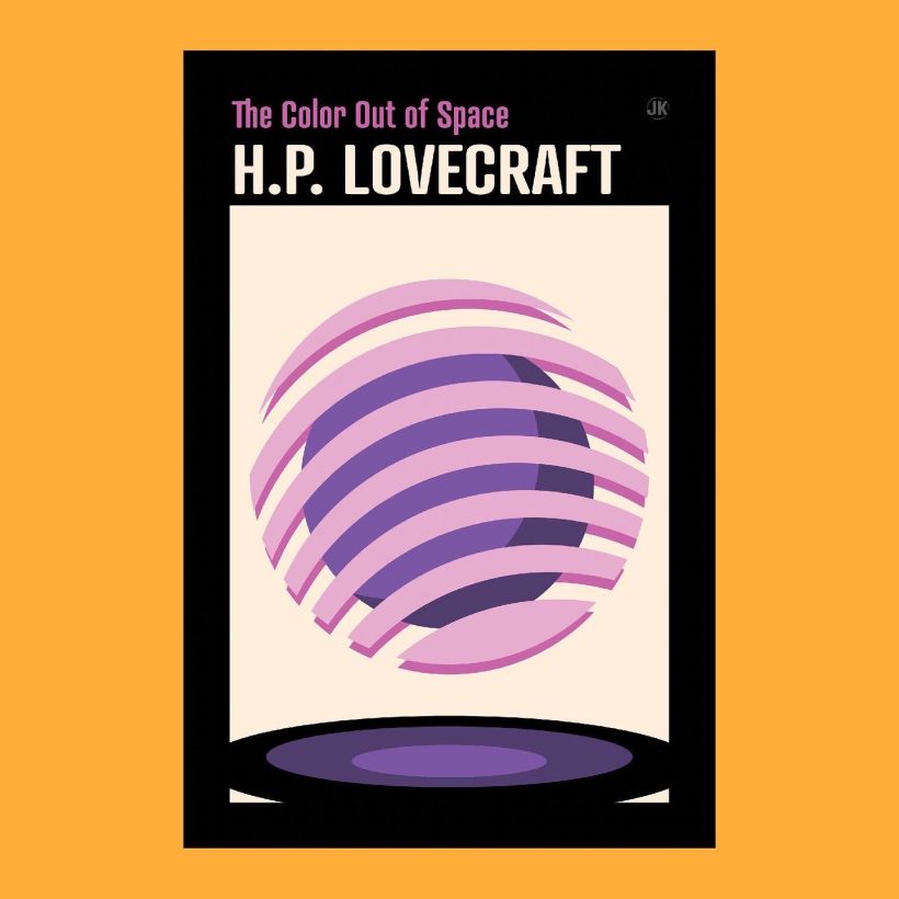 Minimalist Graphic Design - H.P. Lovecraft Book Covers / Posters 2