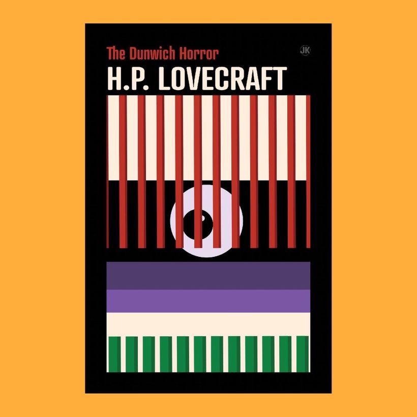 Minimalist Graphic Design - H.P. Lovecraft Book Covers / Posters 4