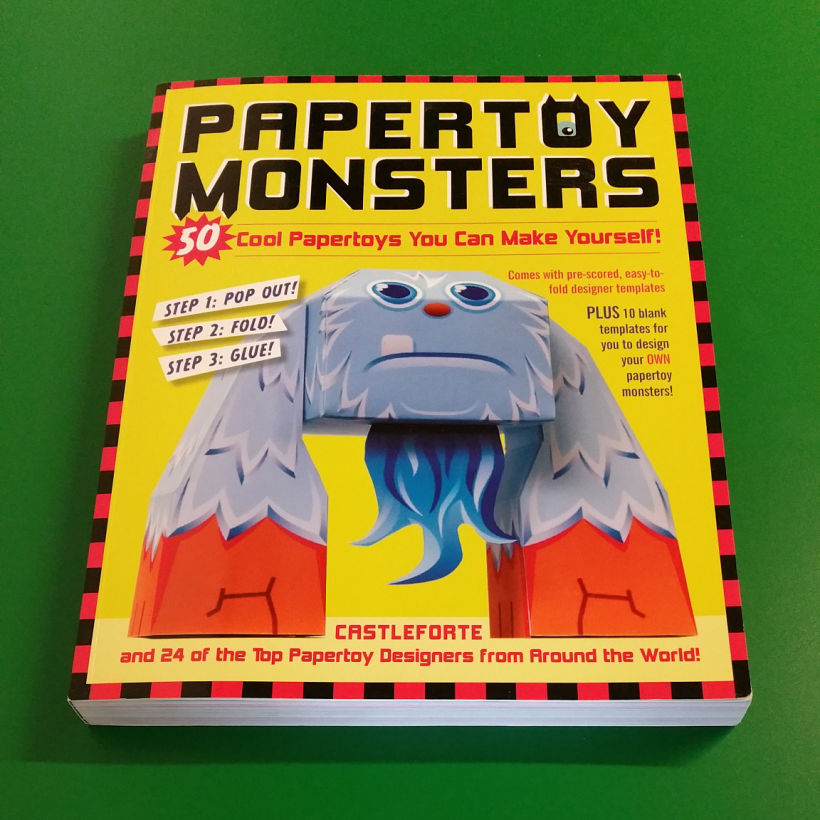 We created two monsters for this book.