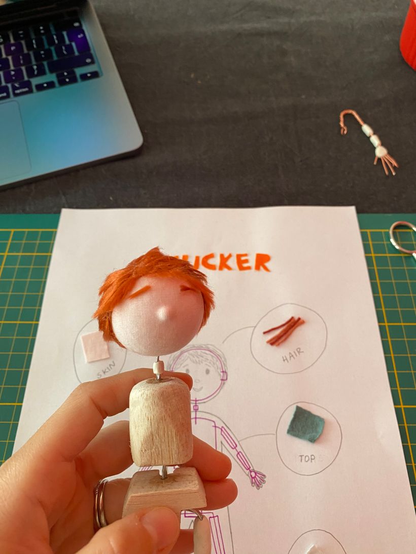 My project for course: Introduction to Puppet Making for Stop Motion 6