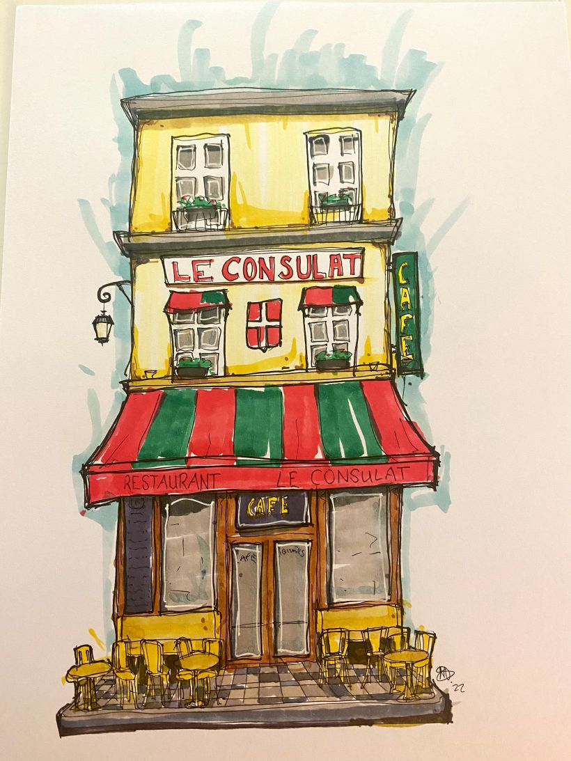 My project for course: Expressive Architectural Sketching with Colored Markers 3