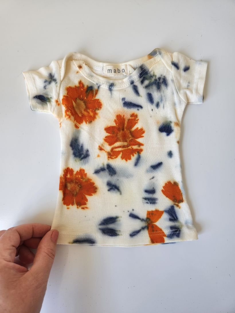Floral Printing on Cotton Baby Basics 2