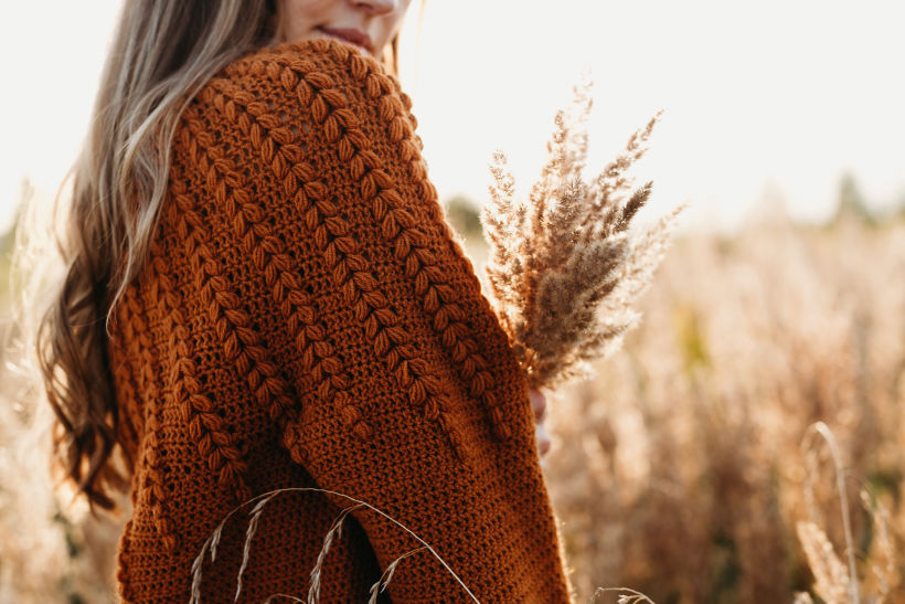 Goldenrod Sweater crochet pattern 2