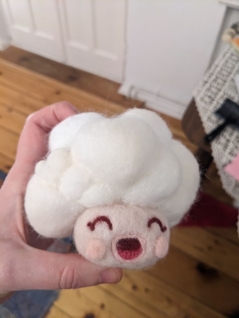 My project for course: Art Toy Creation: Needle Felting Technique 3