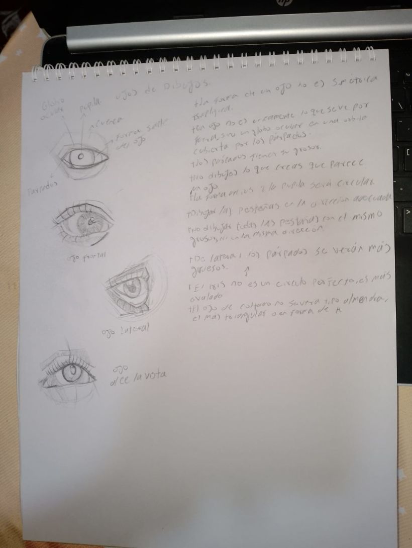 Mi proyecto del curso: Sketchbook de retrato: explora el rostro humano 5