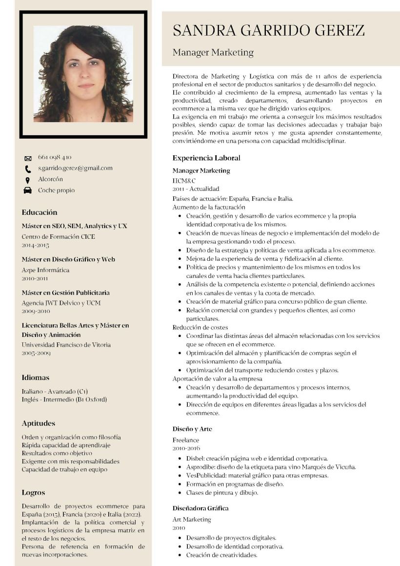 CV Sandra Garrido Gerez 2