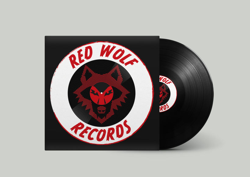Branding for Red Wolf Rec