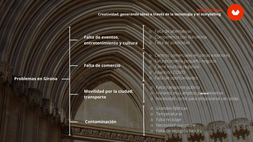 Girona: Problemas y soluciones | Creatividad: generando ideas a través de la tecnología y el storytelling 12
