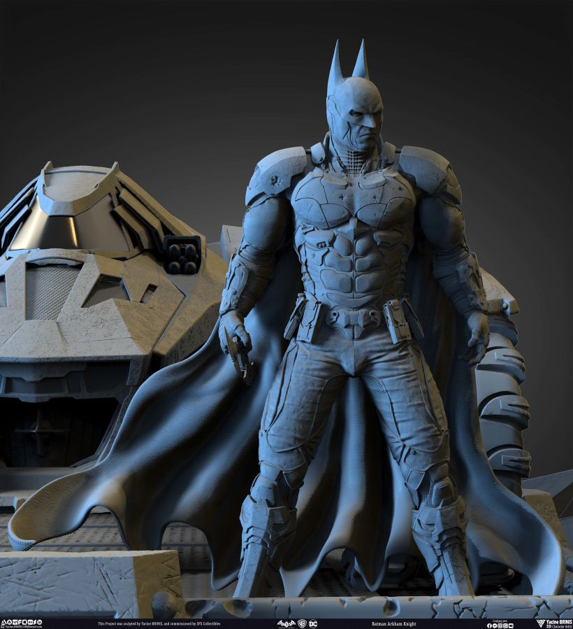 Batman Arkham Knight Warner Bros Vol 02 Sculpted by Yacine BRINIS 2