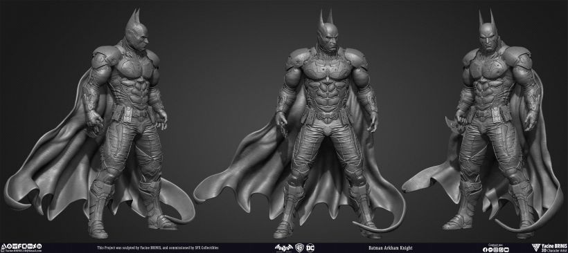 Batman Arkham Knight Warner Bros Vol 02 Sculpted by Yacine BRINIS 4