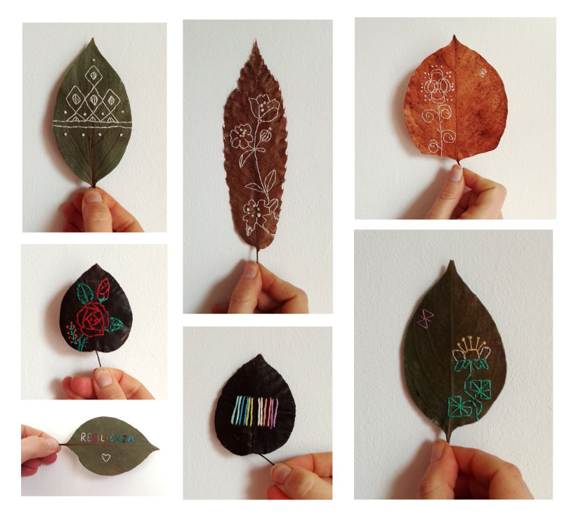Extraordinary Embroidery: Explore Alternative Organic Materials 4