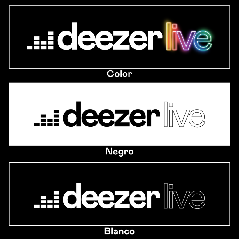 Deezer Live - Logotipo 4