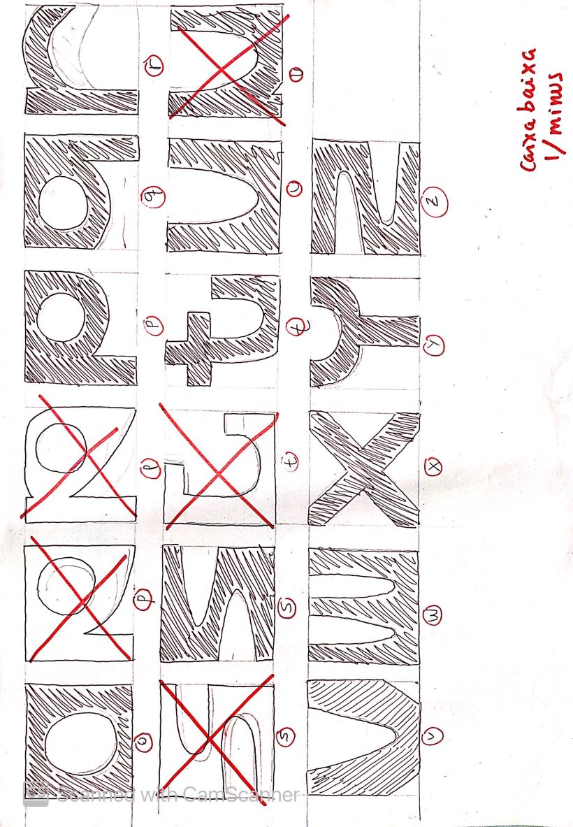 FATFACE (Sketches for an original typeface) (2022) 5
