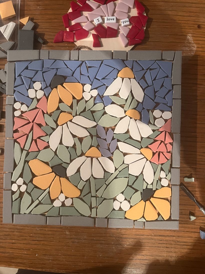 My project for course: Modern Mosaic Art: Make Floral Compositions with Tiles 5