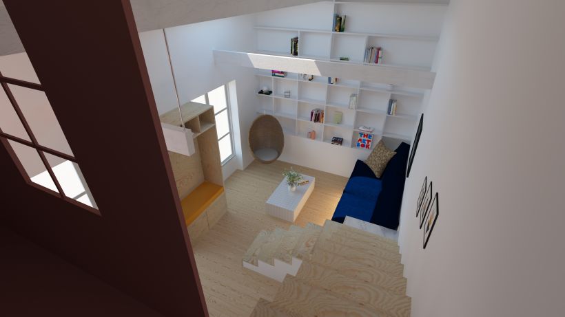 Mon projet du cours : Architecture d’intérieur pour espaces compacts et fonctionnels 8