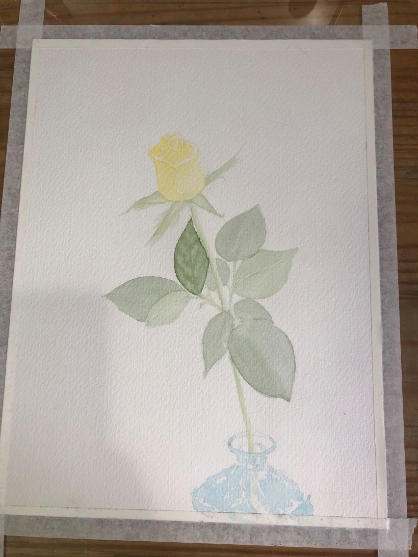 My project for course: Realistic Botanical Watercolor Drawing 3