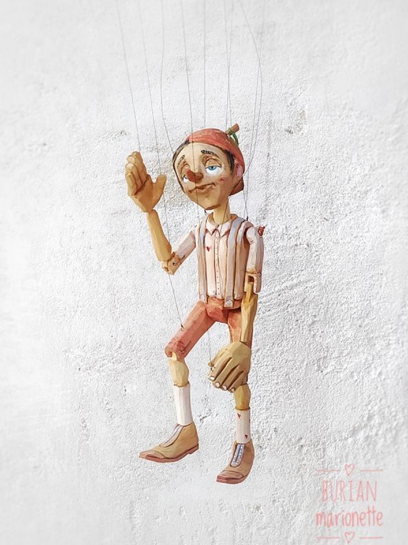 Pinocchio puppet 2