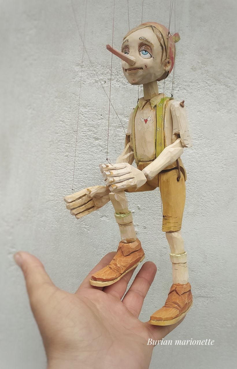 Pinocchio puppet 7