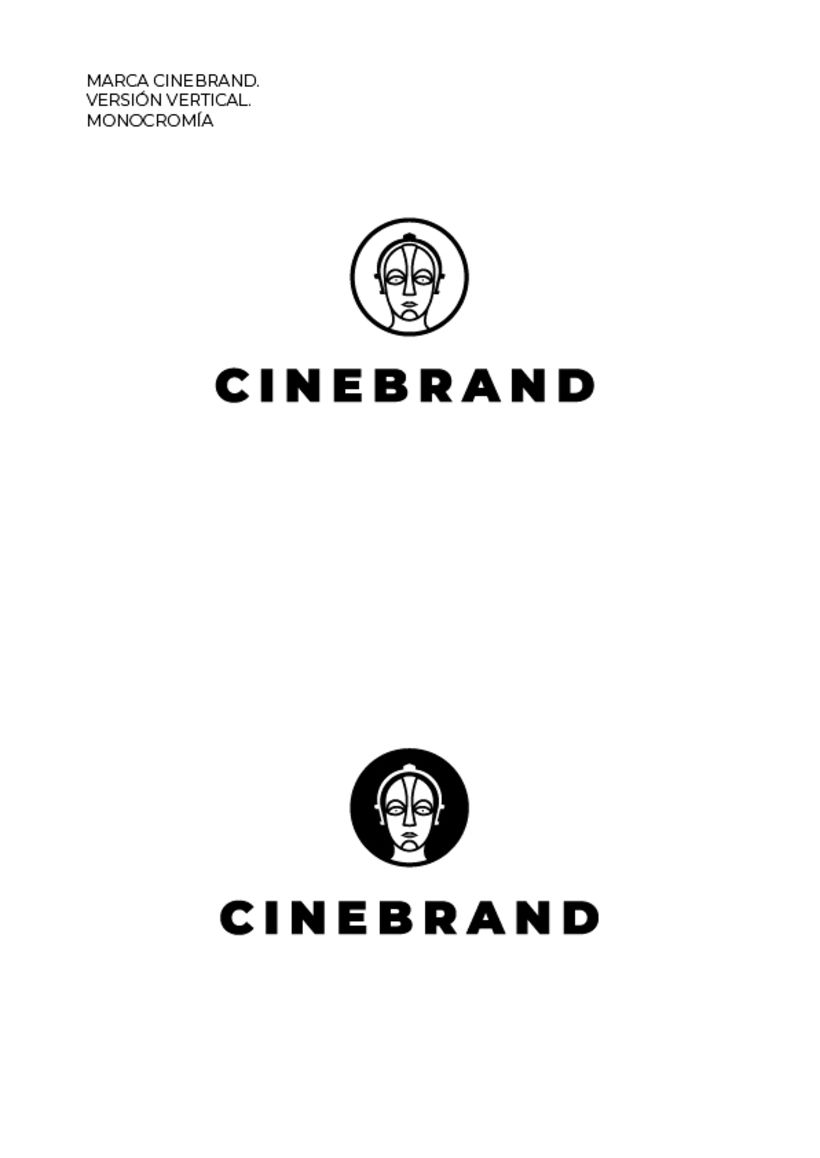 Propuesta de marca para productora audiovisual y cine CINEBRAND  7