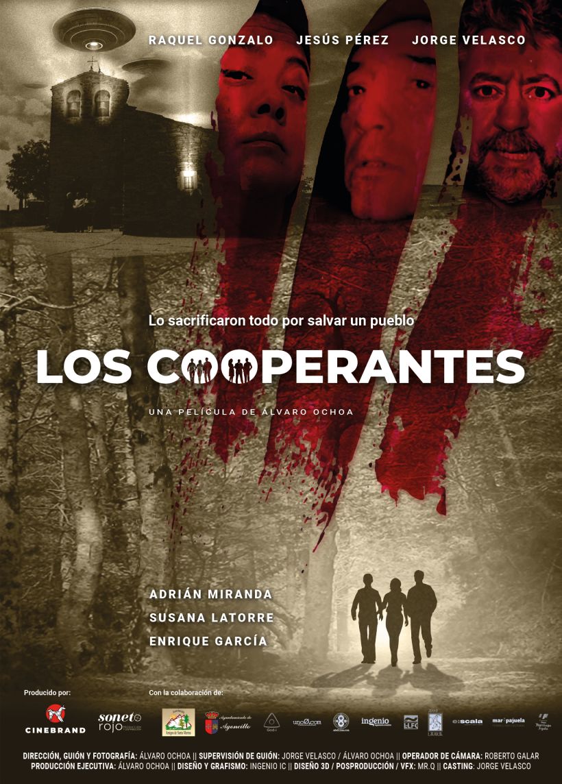 Imagen para cortometraje "Los cooperantes" de Álvaro Ochoa, Cinebrand y Soneto Rojo 1