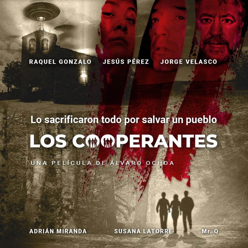 Imagen para cortometraje "Los cooperantes" de Álvaro Ochoa, Cinebrand y Soneto Rojo 4